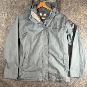 Columbia Interchange3-1 Jacket Men’s Large Gray Full Zip Storm Utility Coat